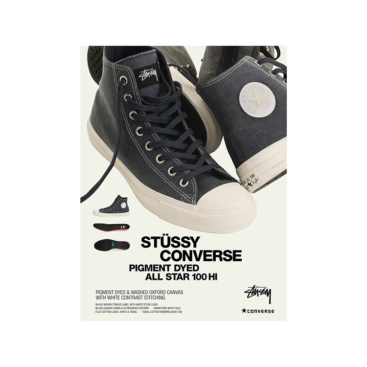 Stüssy × Converse